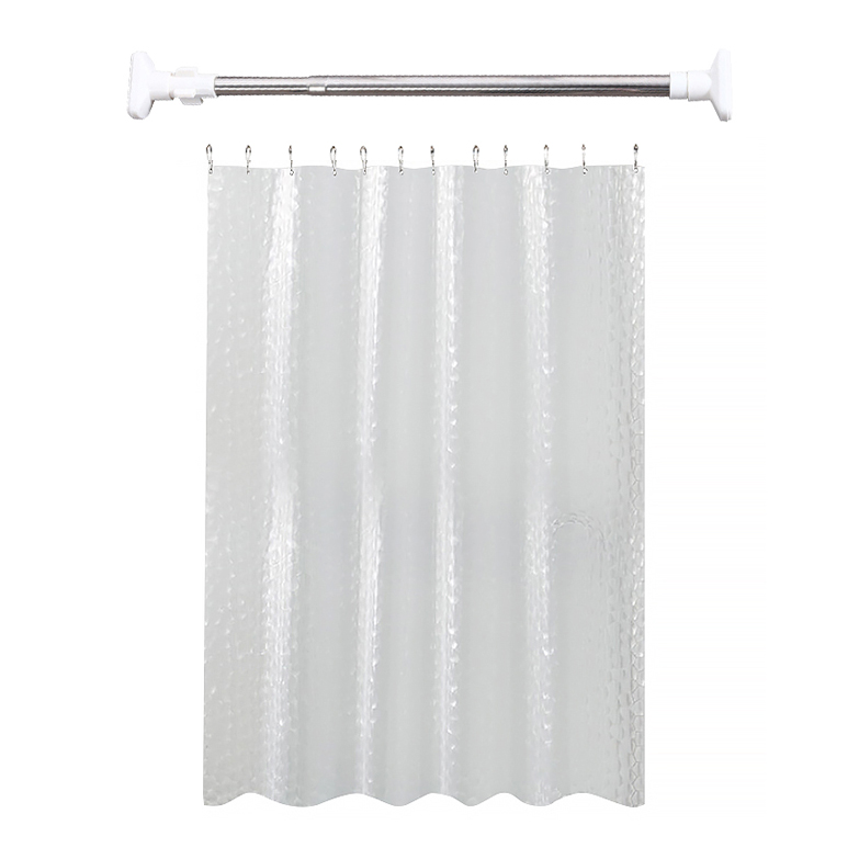 제이라이프 허니콤 샤워 커튼 + 셔플 커튼봉 세트 25,380원