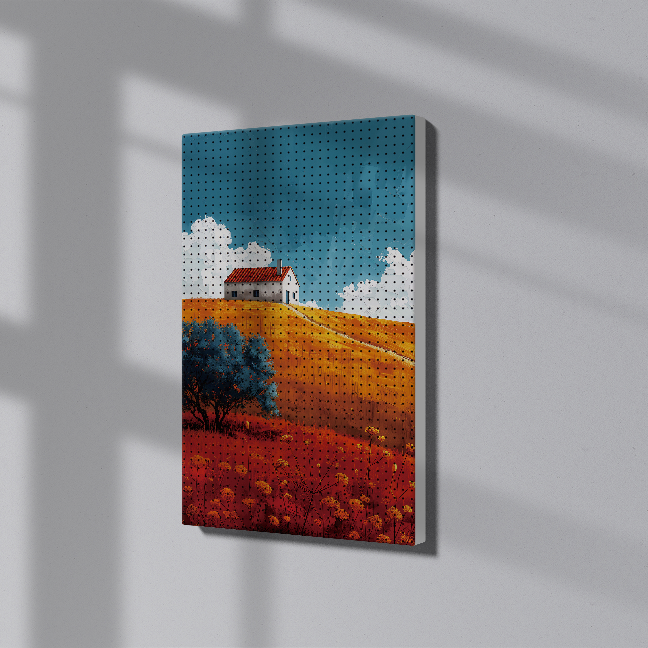 타공판닷컴 UV프린팅타공판 700 x 1000 mm, 따스한 가을, 1개 69,570원