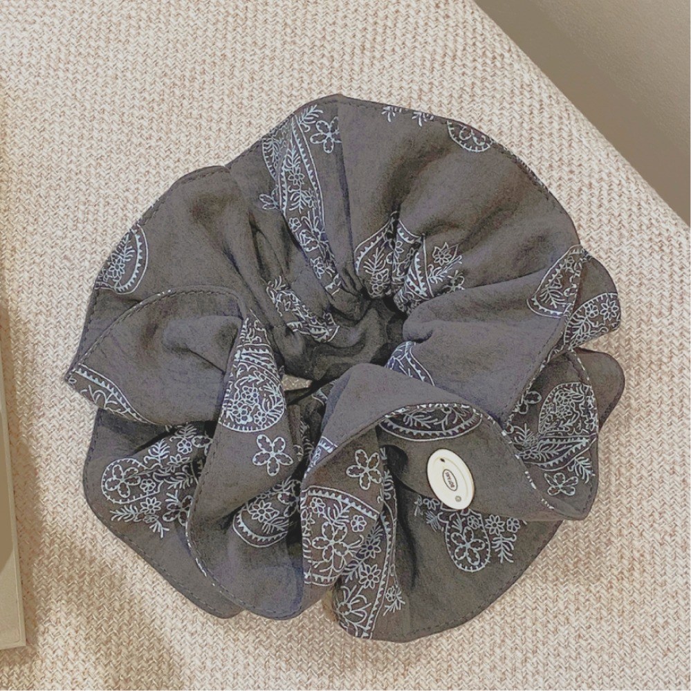 모미엘 18cm 프리미엄 스크런치 4겹 풍성한 왕곱창 빅사이즈 대형 머리끈 13,800원