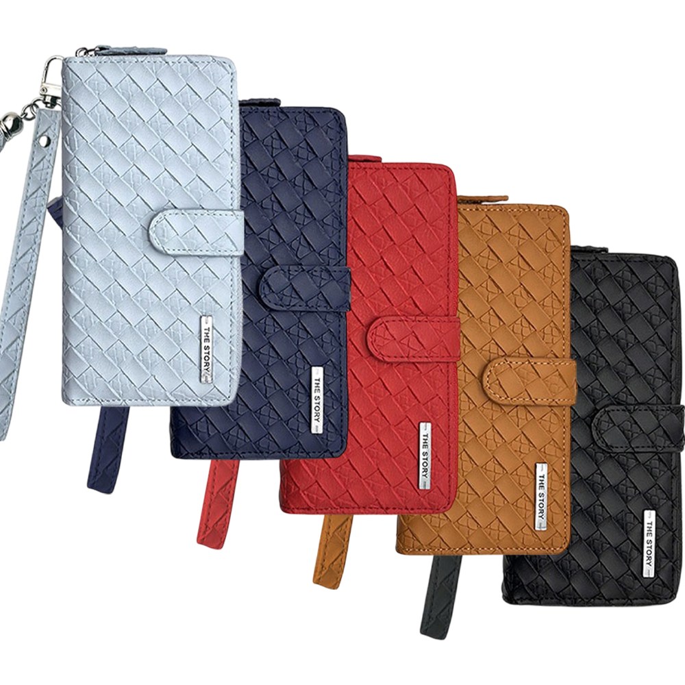 갤럭시S25 엣지 케이스 지갑 가죽 카드 수납 포켓 다이어리 플러스 더스토리 지퍼 27,900원