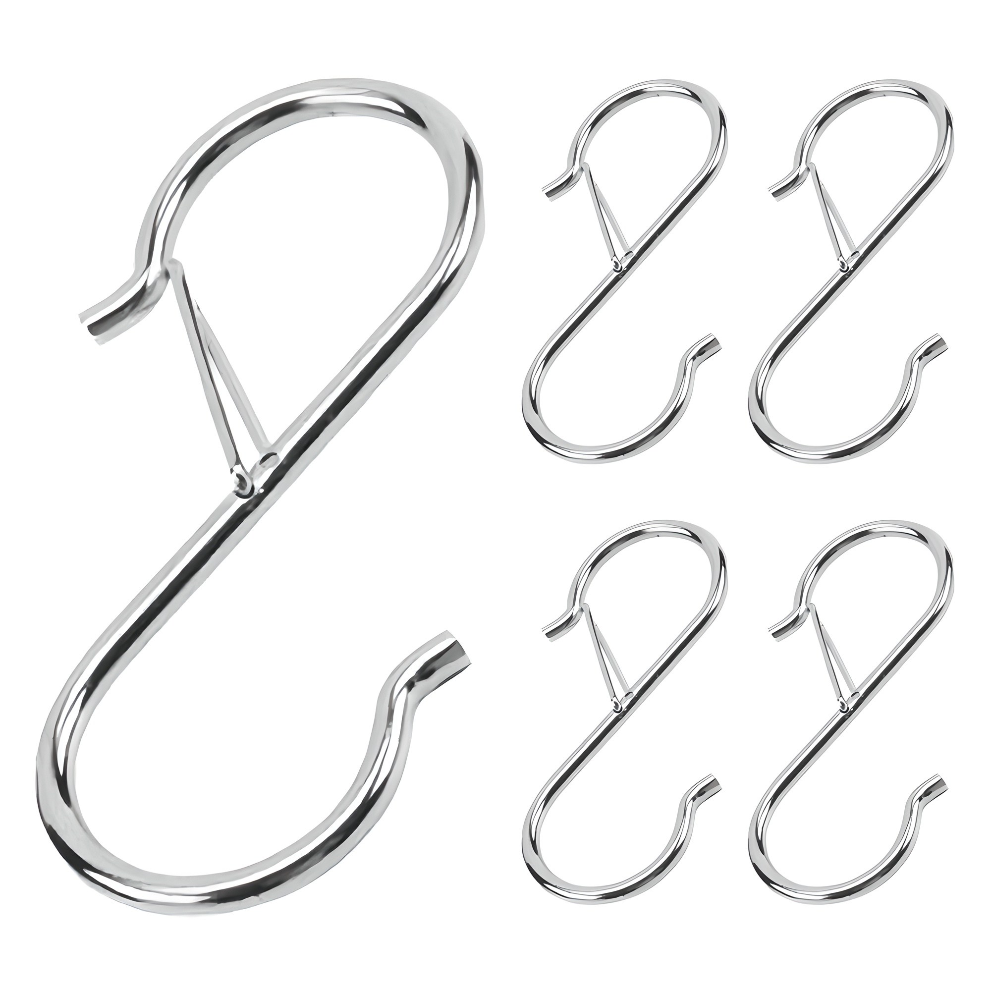 리빙홈디테일 떨어지지 않는 다용도 S자 고리 LHD-035 3,900원