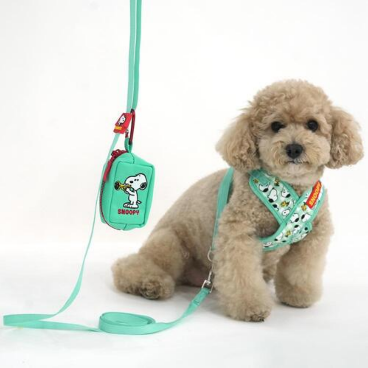 강아지 피너츠 미니 풉백 파우치 스누피 산책 배변봉투 가방 똥츄 케이스 애견 외출 8,900원