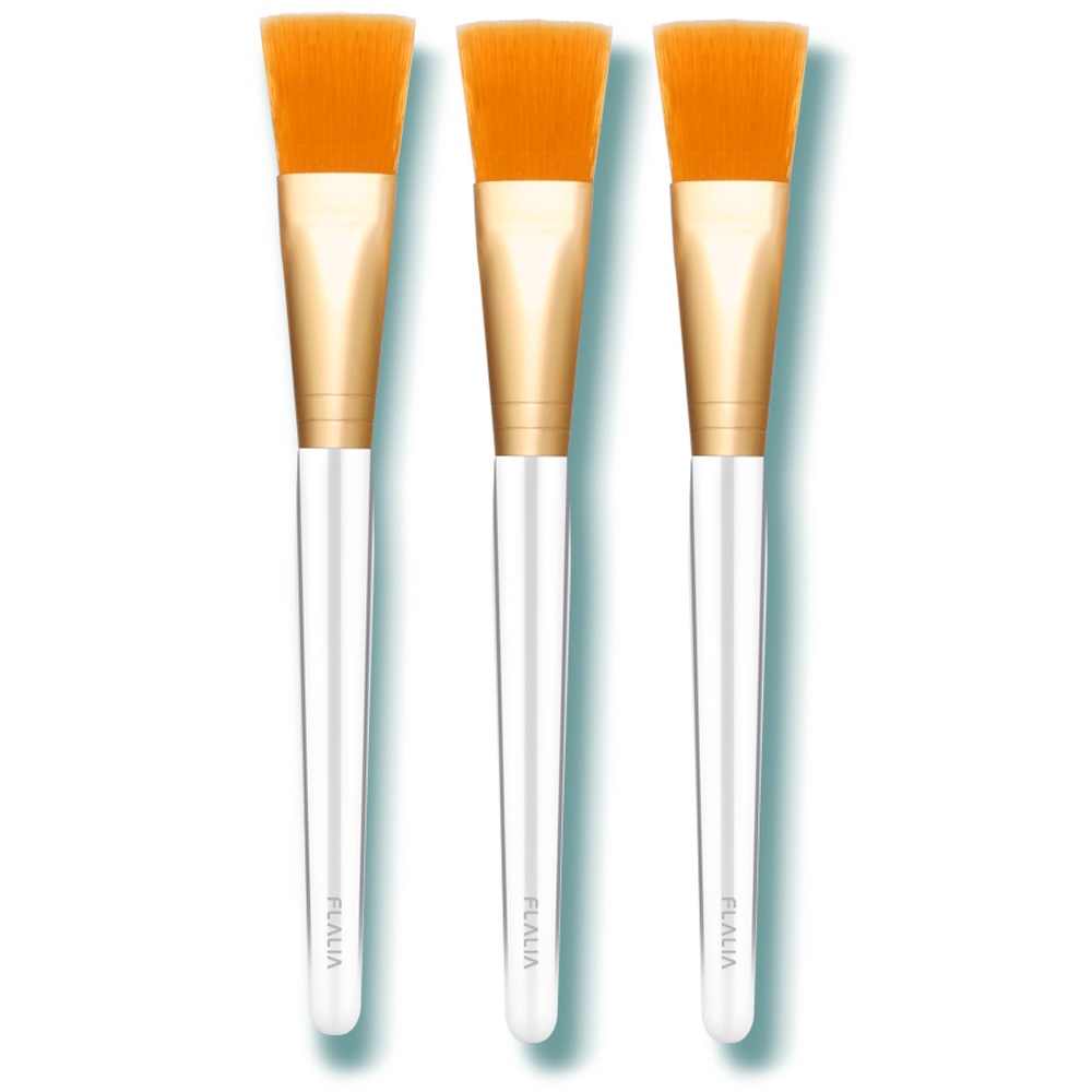 플라리아 골드 팩 브러쉬, 혼합 색상, 3개 5,760원