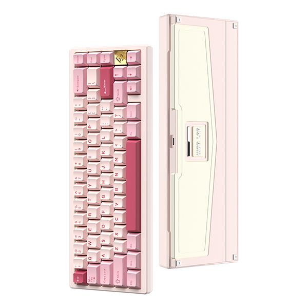 [국내정품] WOB ZEN65 Ultra VIA 풀 알루미늄 기계식 커스텀 미니 키보드 핑크 코코아축 182,000원