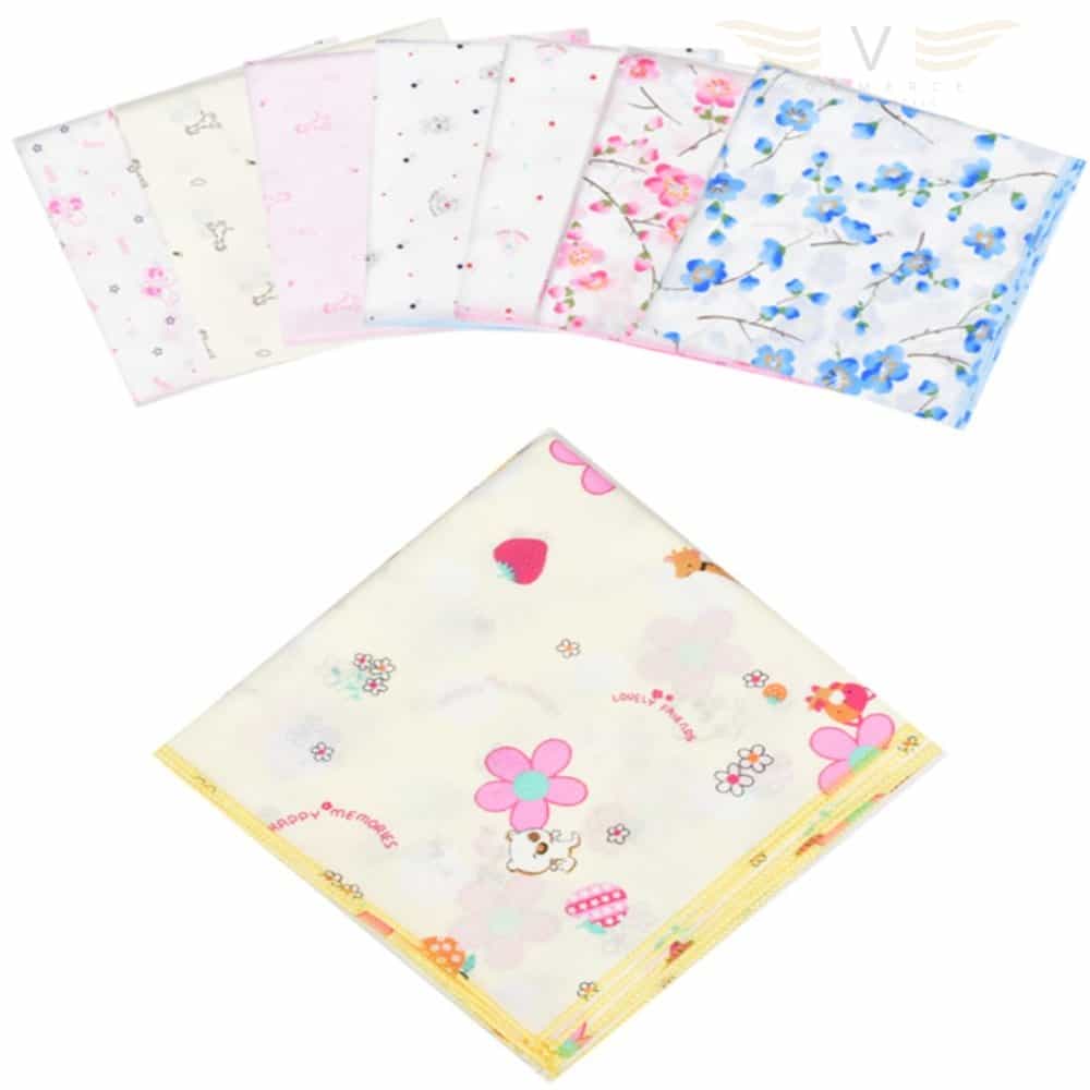 브이커머스 신생아엠보손수건 순면 가제 손수건 10매 5,400원