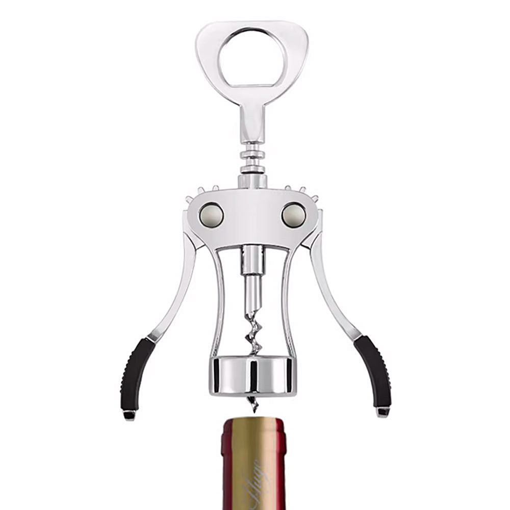 올랜더 고급 와인 오프너 와인따개 수동 병따개, 1개, 실버 17,000원