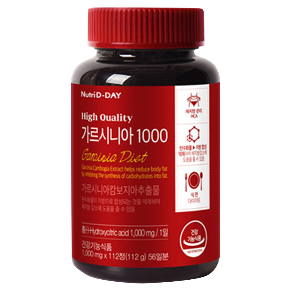 뉴트리디데이 가르시니아 1000, 112정, 1개 12,900원