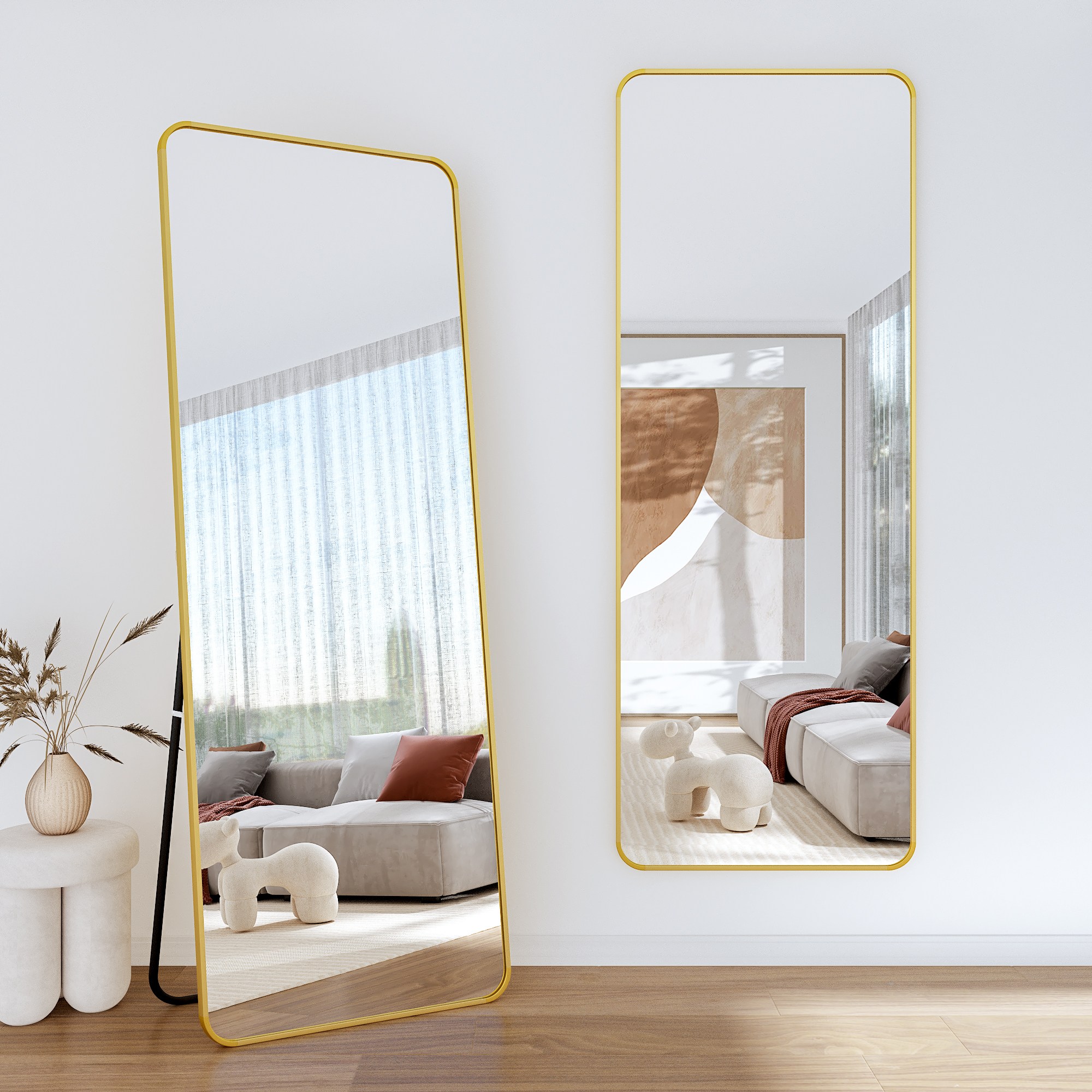 뷰티피크 전신거울 3in1 스탠드 벽걸이 거치형 강화안전유리 500*1610 66,990원