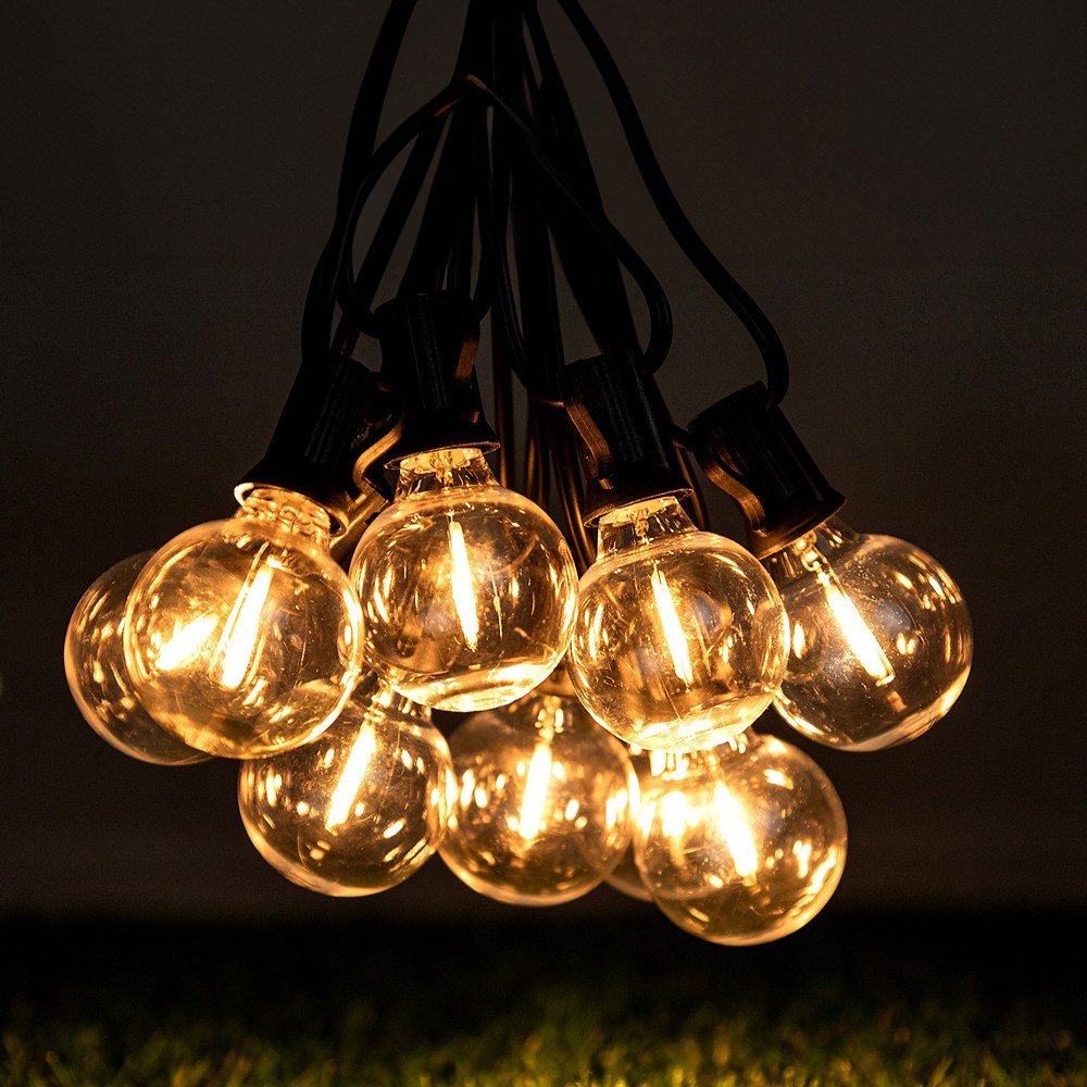 HK Sell 벨코즈 어댑터 앵두전구 투명캡 다이닝 글램핑 홈카페 파티, 웜화이트, 6m 20구 26,260원