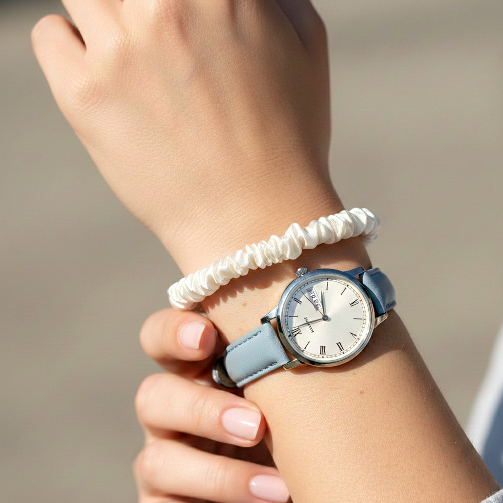 소소한다람쥐 자국없는 머리끈 얇은 곱창머리끈 스크런치 헤어 슈슈 5,800원