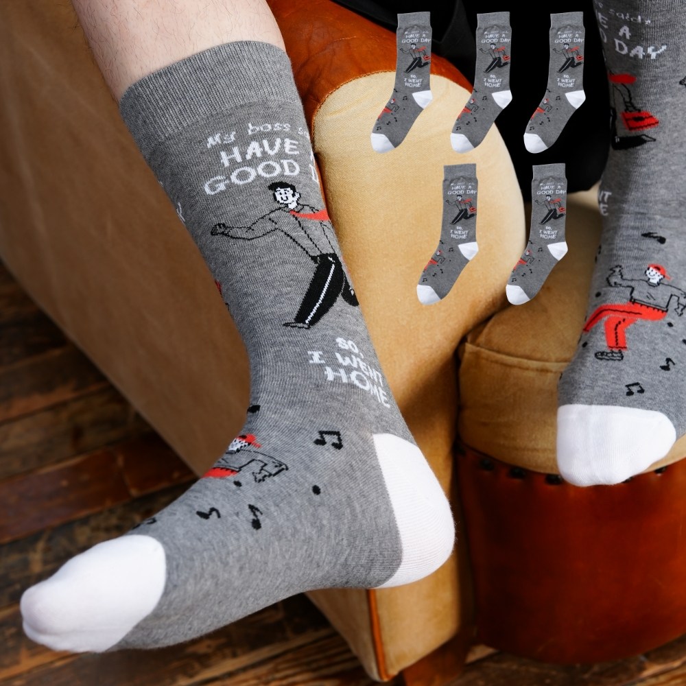 브리지온 crazy toes 크루삭스 캐쥬얼 정장 유니크 패션 면 양말 5세트 33,000원