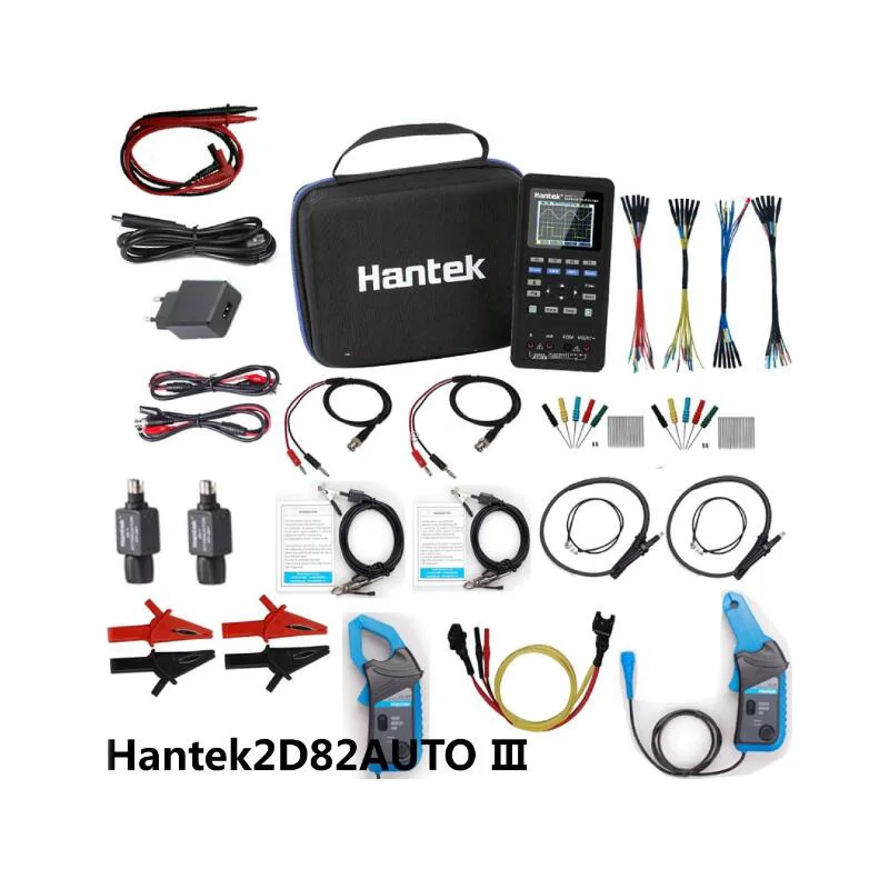 Hantek 2D82AUTO 디지털 자동차 오실로스코프+멀티미터+신호 소스+진단 2 채널 250MSa/S 80MHz 2D82 726,100원