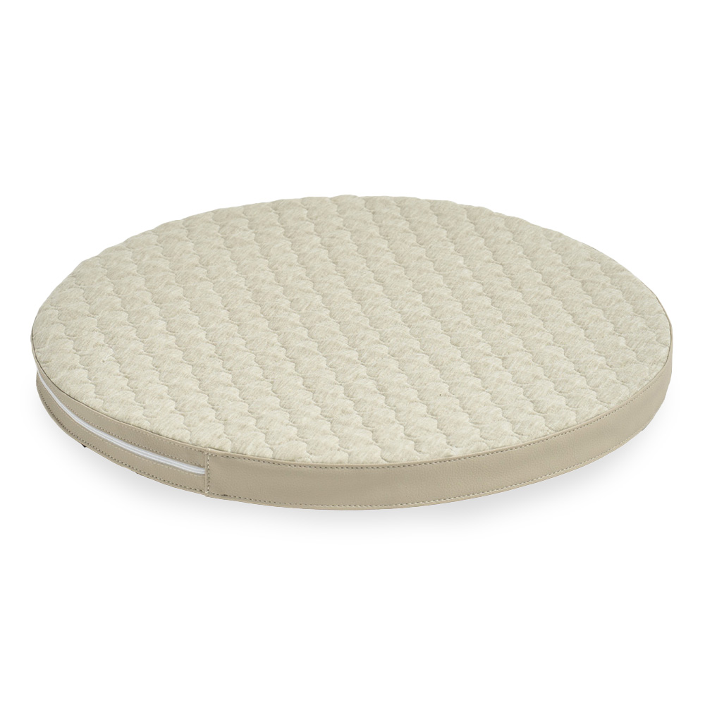 코코리에또펫 항바이러스 소취 구리섬유 매트 강아지 패드 방석 커버분리, 1개, 원형 베이지 50,000원