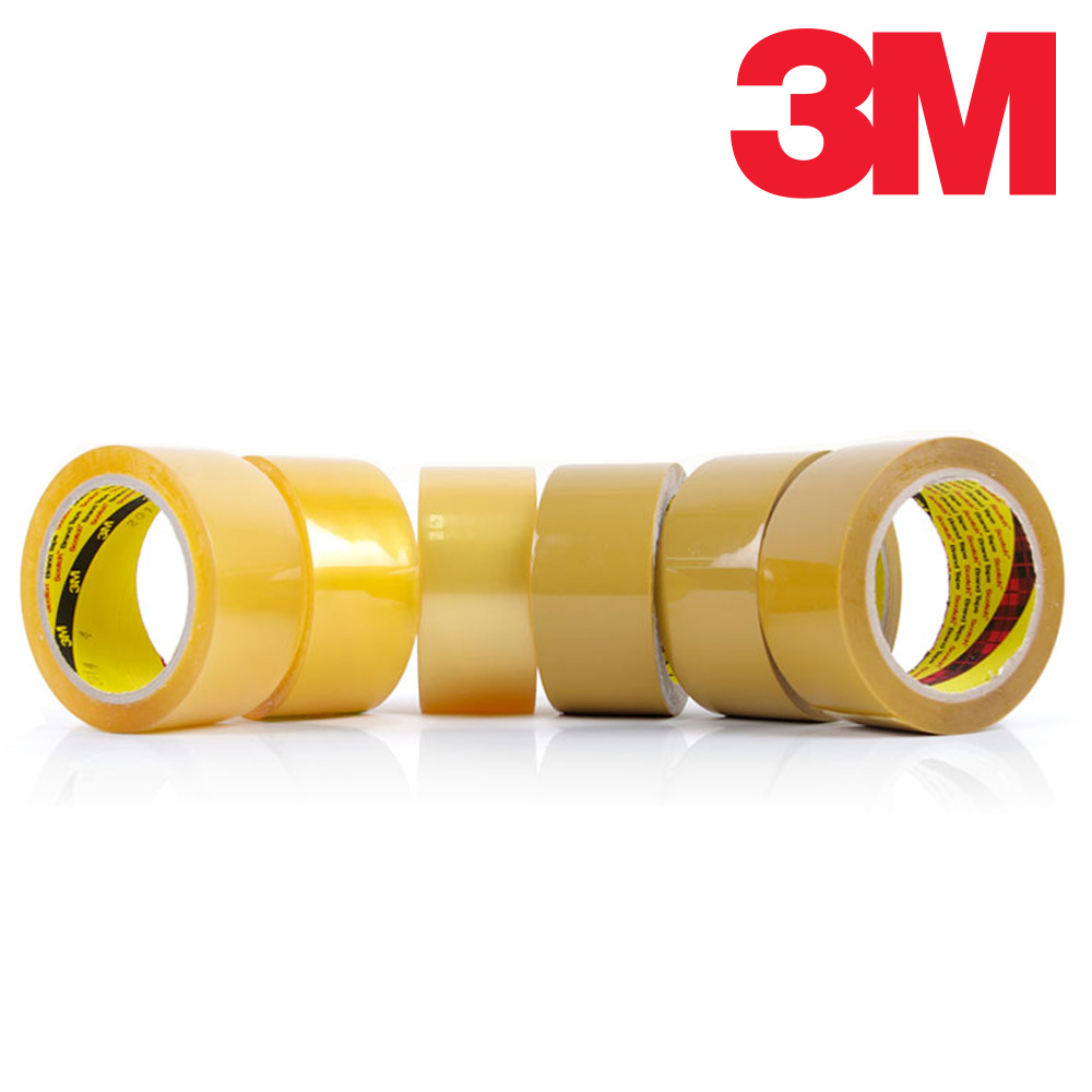 3M 박스테이프 372KS 48mm x 40m 투명 낱개 OPP 투명 포장테이프, 372KS 투명 70M (1EA) 2,420원