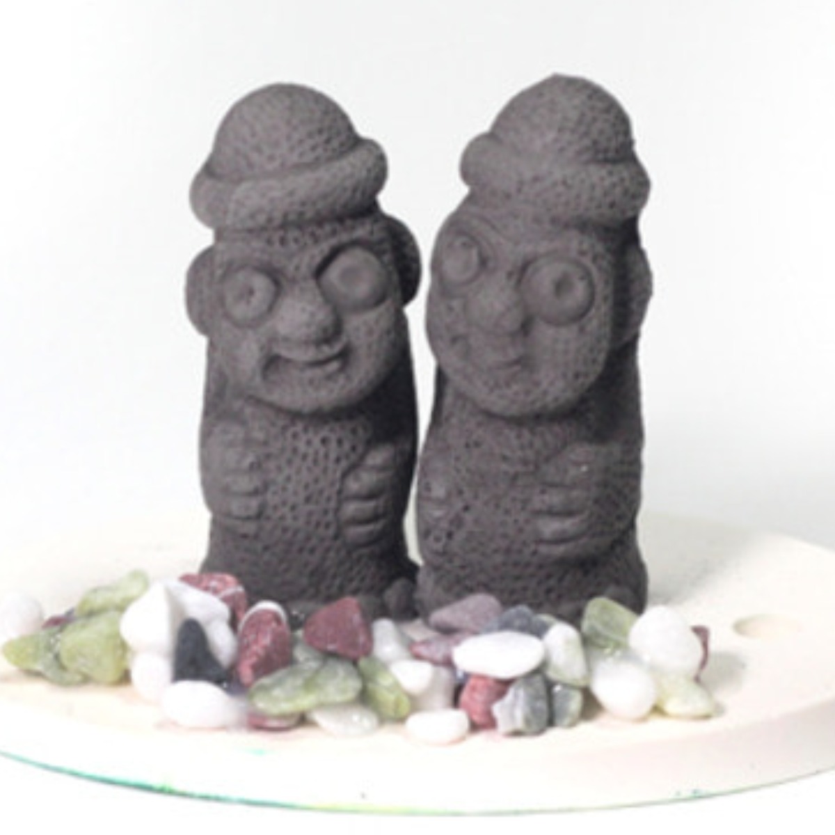 수제몰드 돌하루방2구 # 하루방몰드 #돌하르방 석고몰드 10,000원