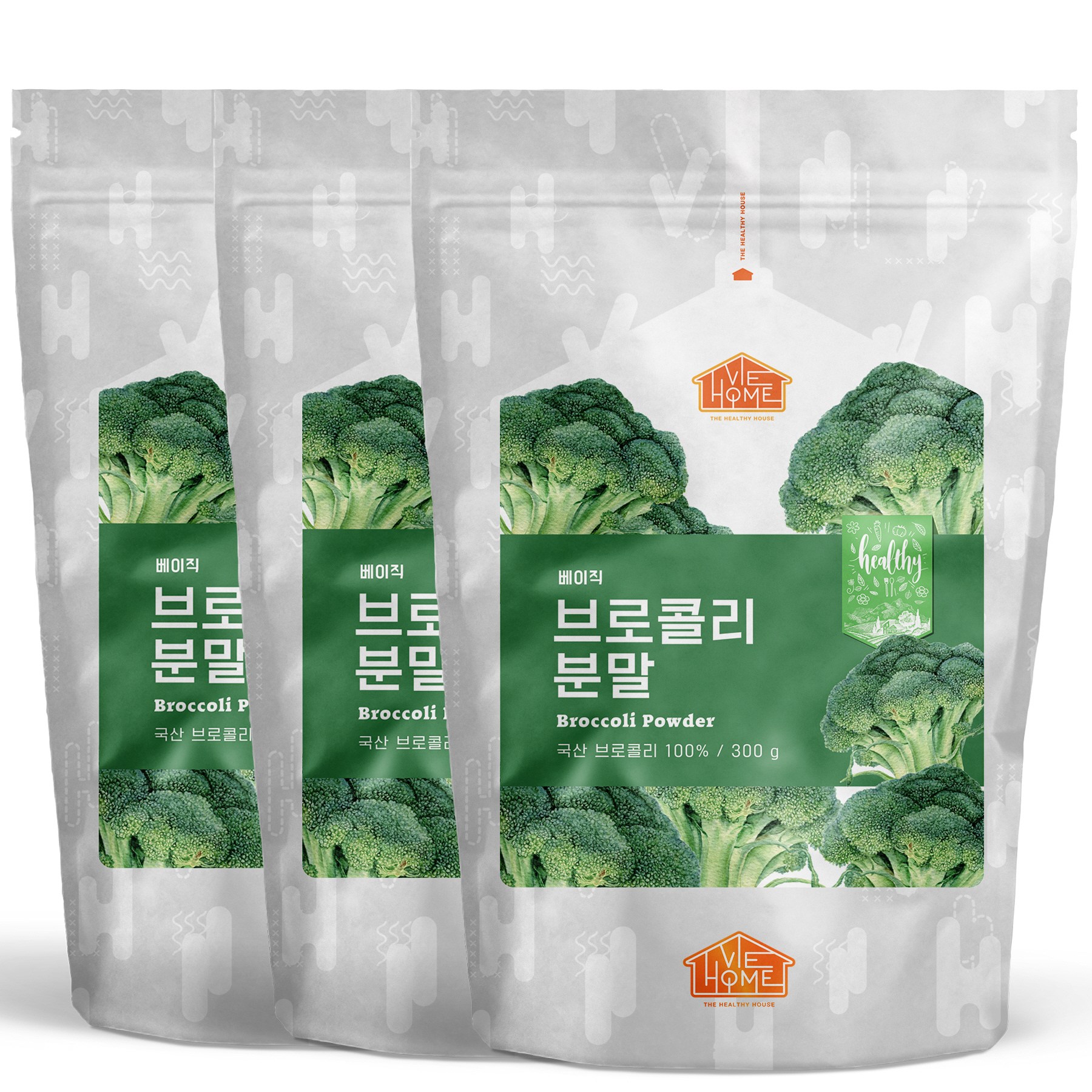 건강한우리집비옴 베이직 브로콜리 분말 300g, 300g, 3개 37,190원