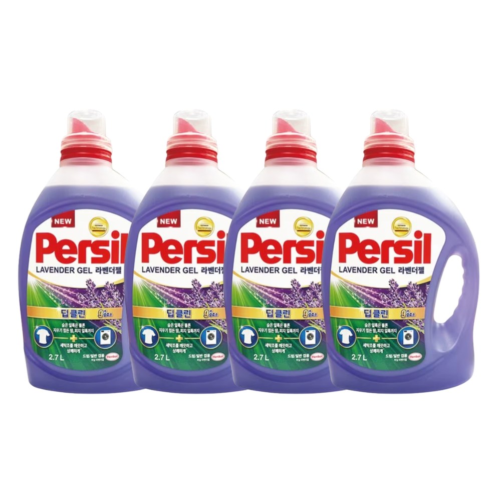 헨켈 세탁세제 퍼실 라벤더 일반/드럼 겸용, 2.7L, 4개 47,370원