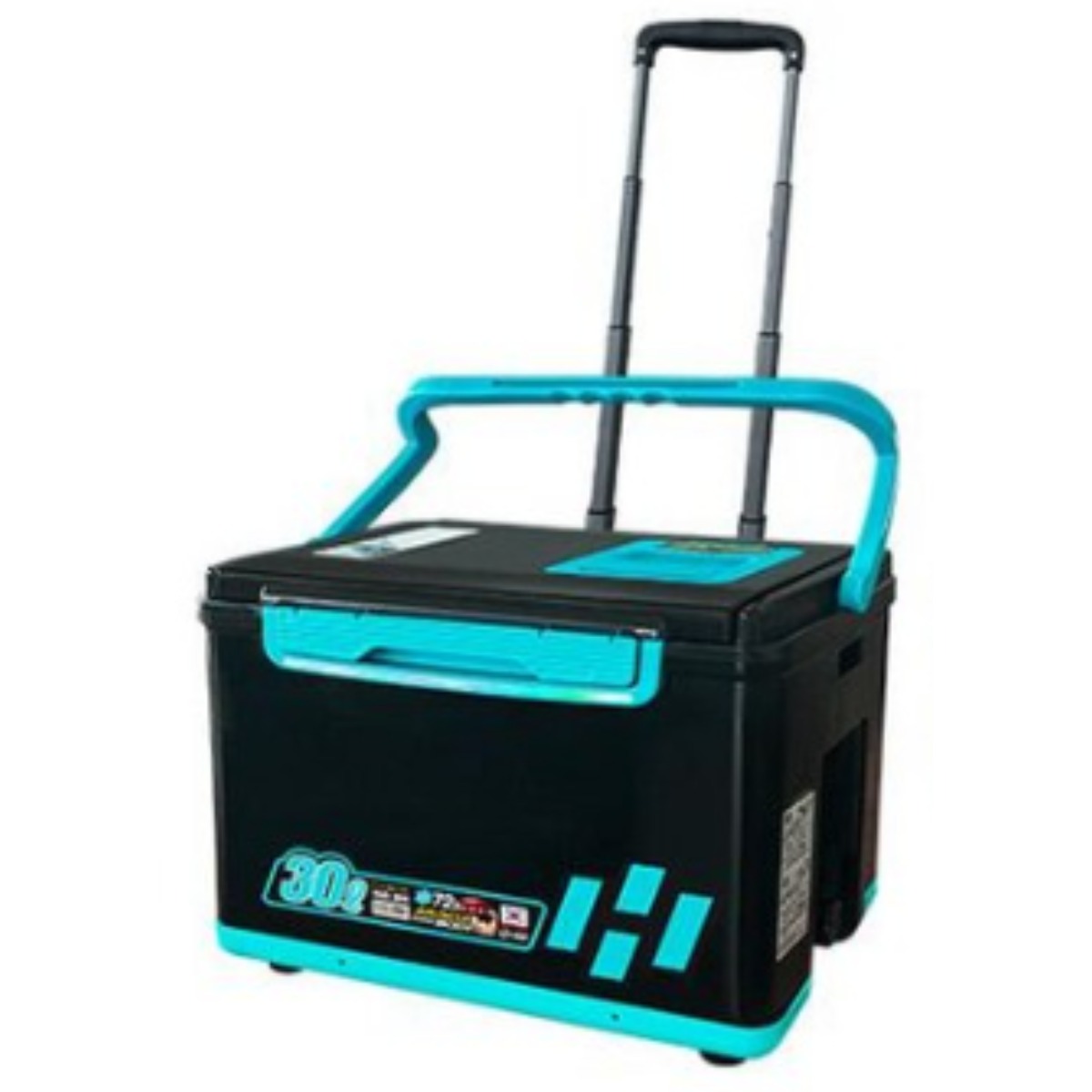 HDF 해동 카리스마 캐리쿨러 30리터 30L 아이스박스 낚시 낚시쿨러, 1개, 30L, 30리터 캐리쿨러 블랙EM 230,000원