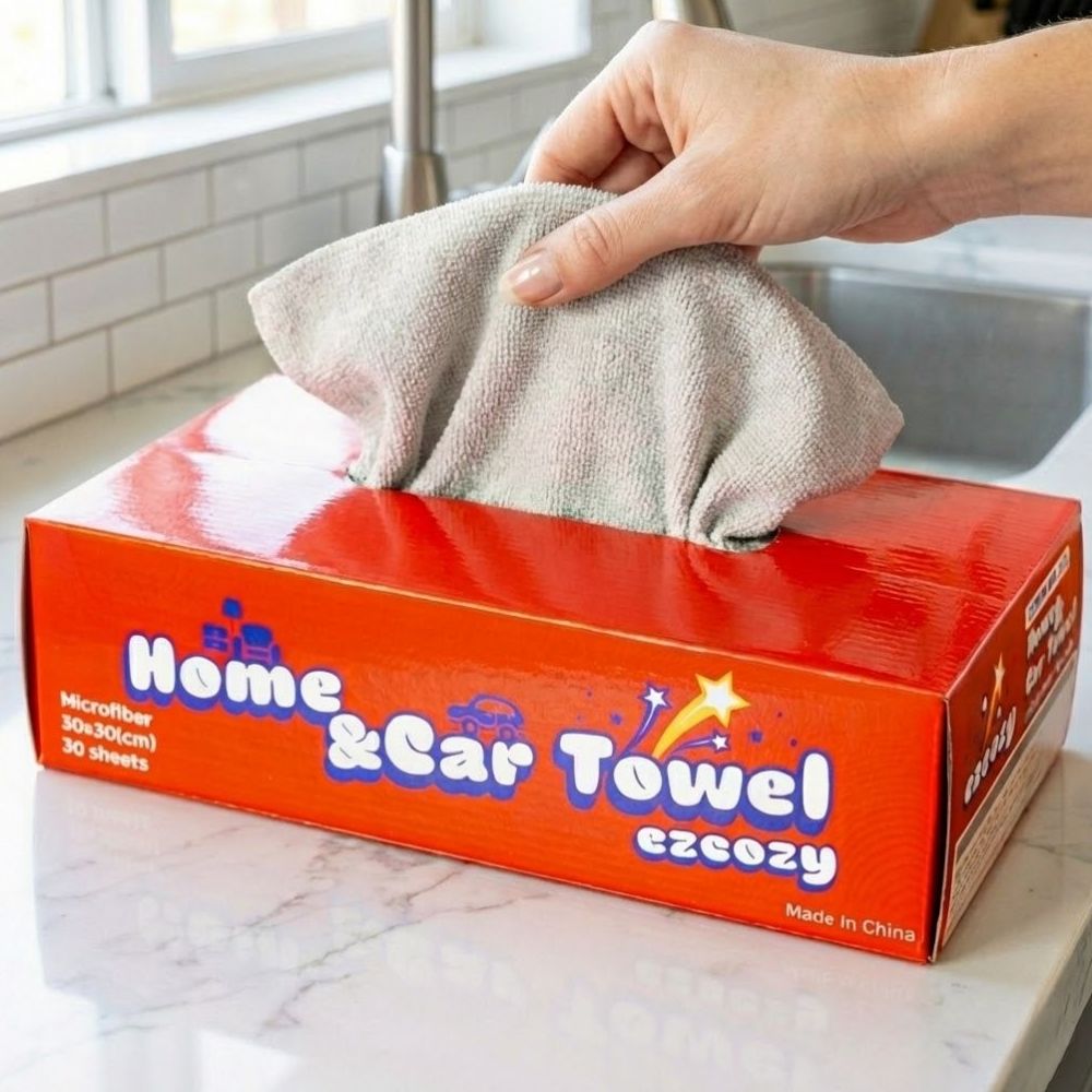 뽑아쓰고 빨아쓰는 다회용 극세사 행주, 1박스, 30매 14,800원