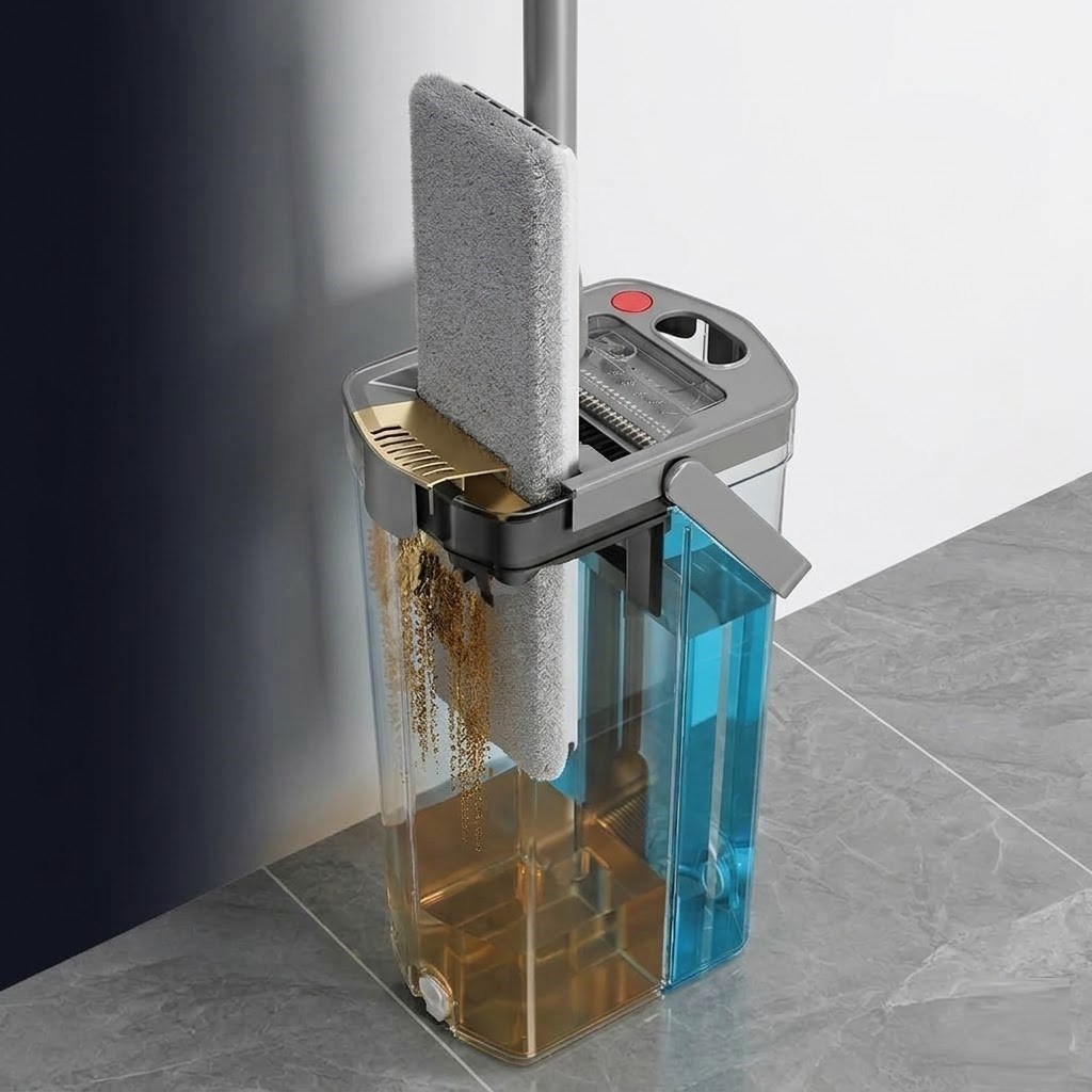 극세사 물걸레 청소 밀대 오수분리, 1세트 34,900원