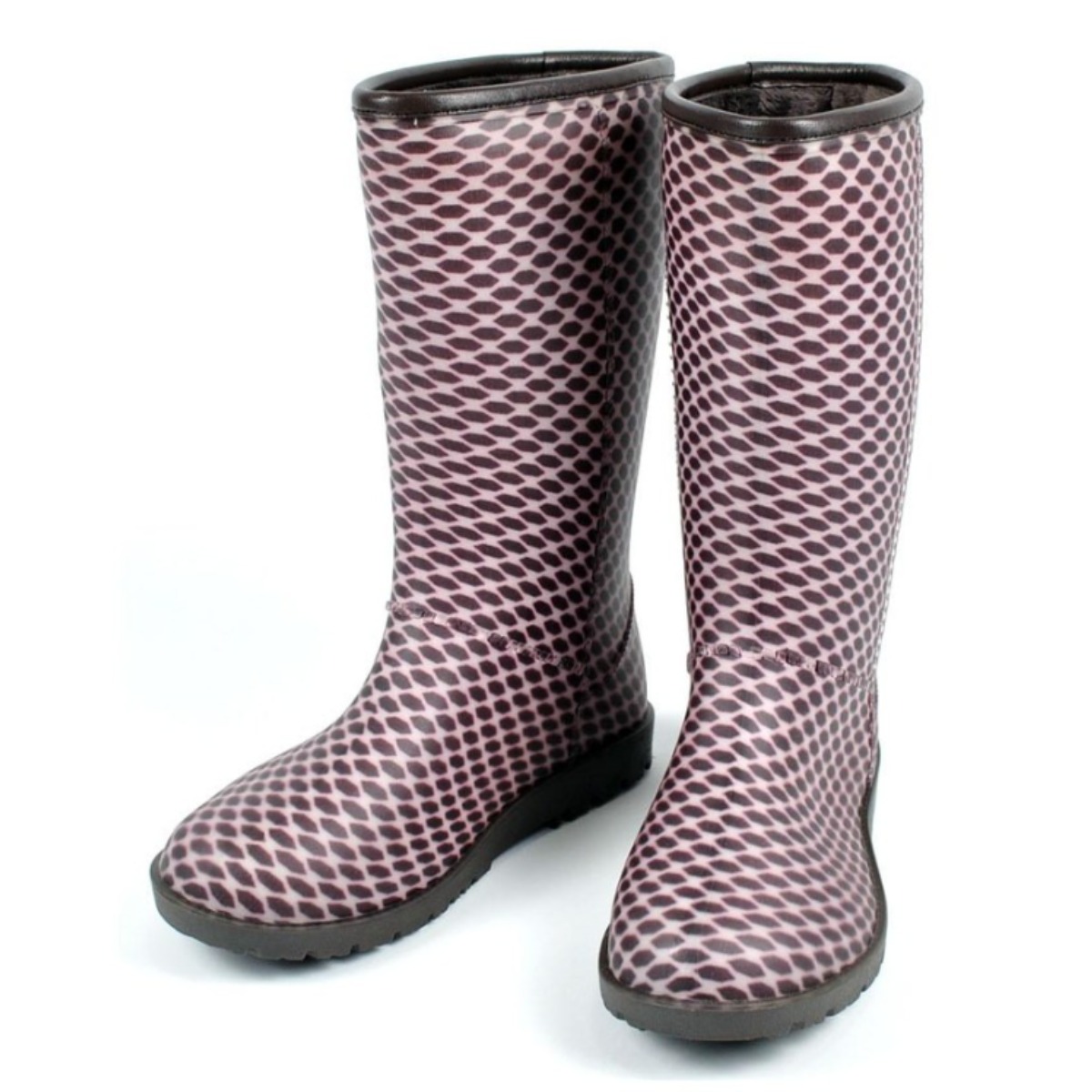 [SJshoes] 국내산 겨울 방한 논슬립 어그 스타일 여성 털 긴장화 금해 다이아브라운 28,000원