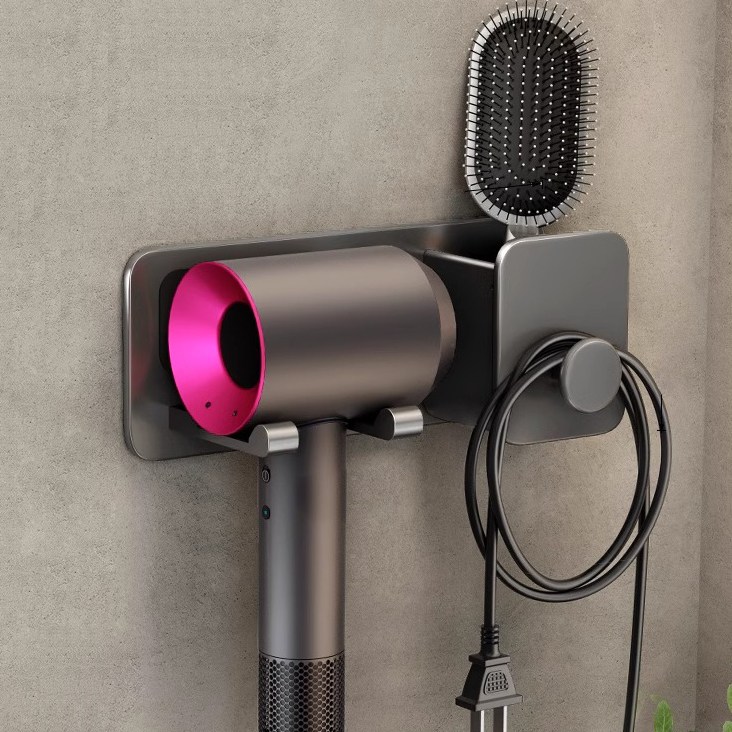 에스위두 항공 알루미늄  무타공 수납형 호텔식   헤어드라이기 거치대 16,990원