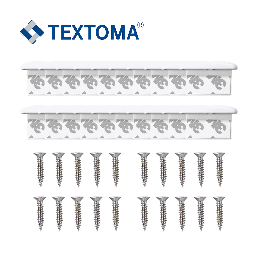 텍스토머 [틀이탈방지핀] 촘촘락 방충망 잠금장치, 단일 색상, 20개 31,180원