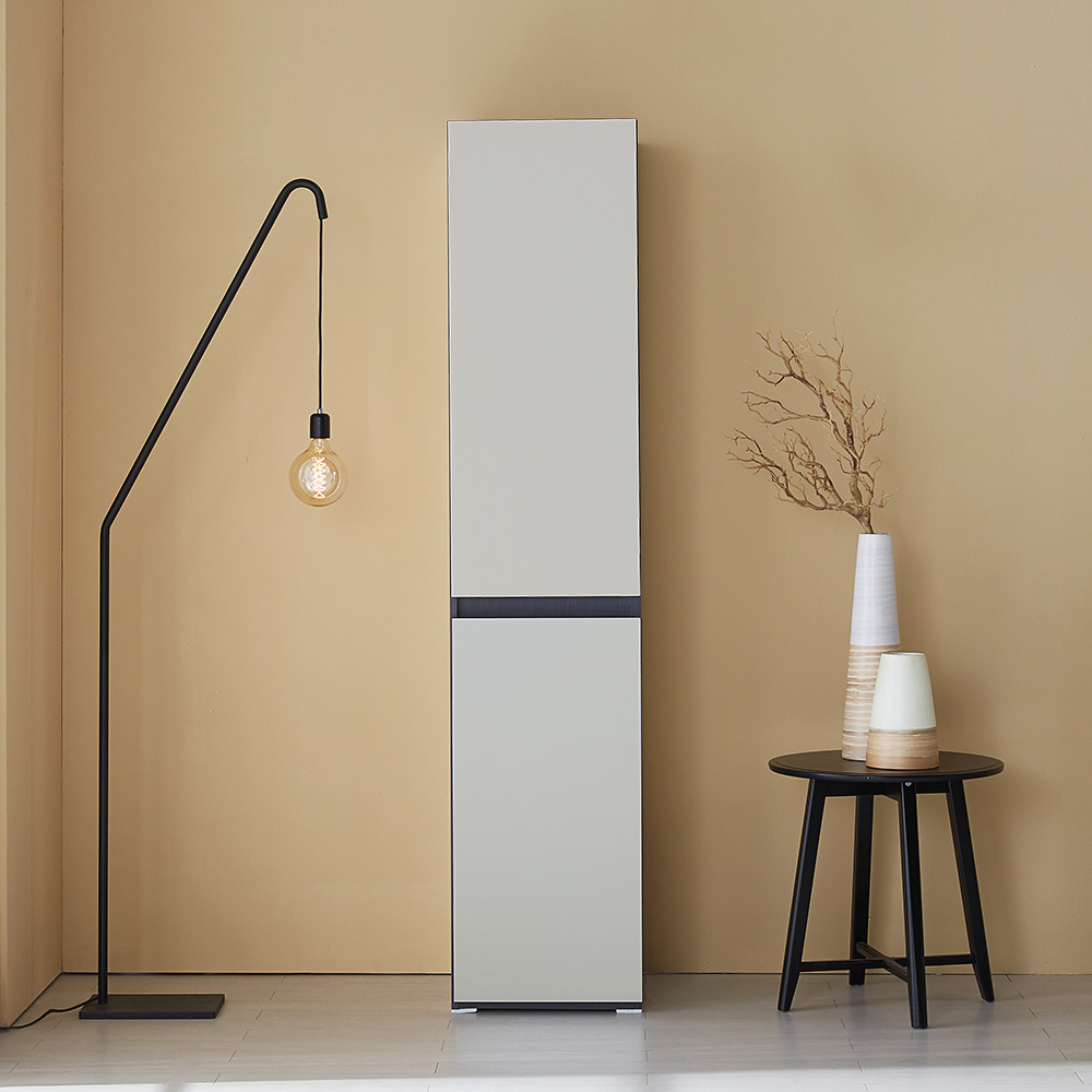 미자크 리버스 틈새수납장 1853 / 비스포크 주방수납장 다용도 부엌 수납장 속깊은 키큰 장 냉장고 세탁기 옆 250 300 350 400 134,900원