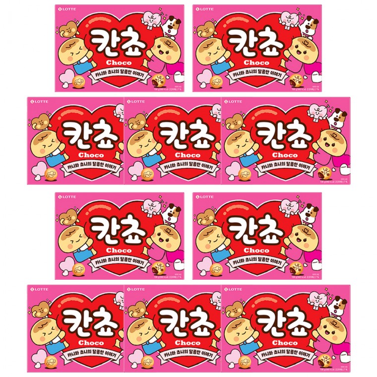 롯데 칸쵸 대용량 196g x 10개, 196g, 10개 40,900원
