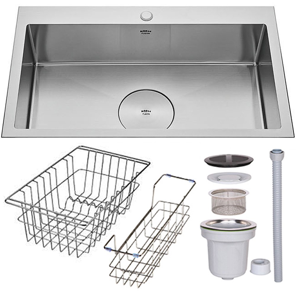 하츠 폰테 사각 싱크볼 HZ-W8501SF 코팅 리폼용 싱크대 교체 (타공 820x485) 348,000원