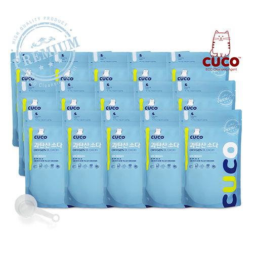 한내음 CUCO 과탄산소다 1kg 프리미엄 국내산 표백제 세탁 청소세제 얼룩제거 46,500원