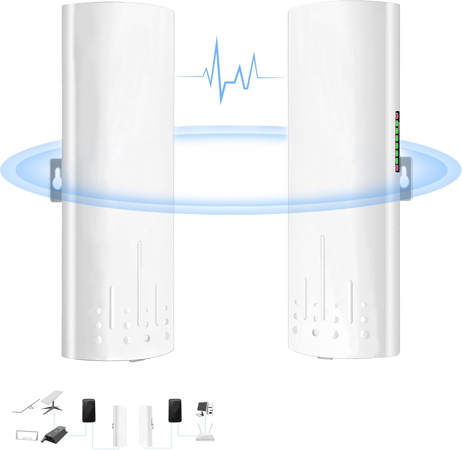 3세대 라우터 스타링크 WiFi 익스텐더 5.8GHz 3KM 100Mbps 16dBi 고이득 안테나 2팩용 포인트 투 인터넷 실외 장거리 전송 203,960원