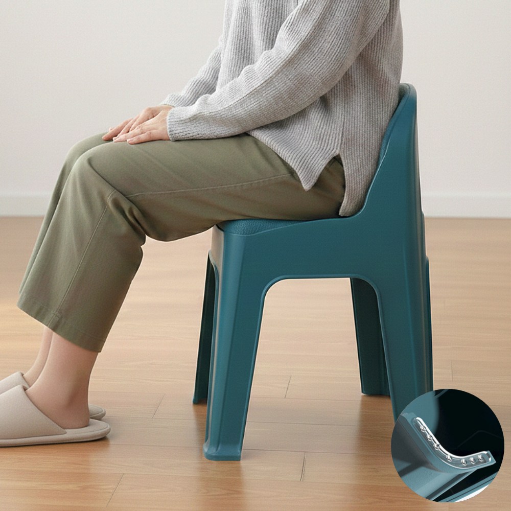 [이너프812] 등받이 욕실 의자 높은 목욕탕 화장실 샤워 스툴 미끄럼방지 20,600원