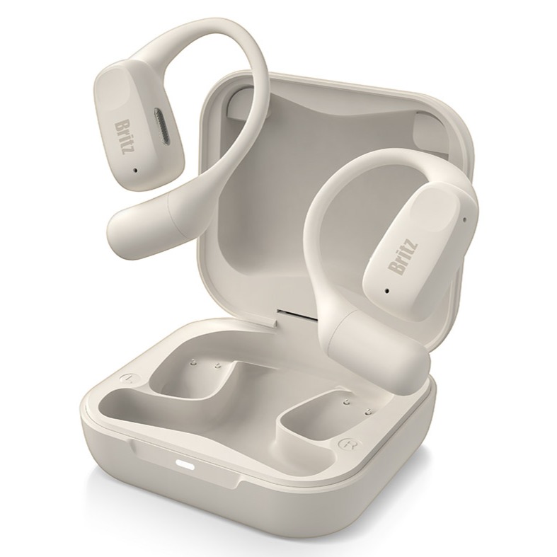브리츠 오픈형 ENC 노이즈캔슬링 무선 블루투스 이어폰, BZ-D100X, 아이보리 49,900원