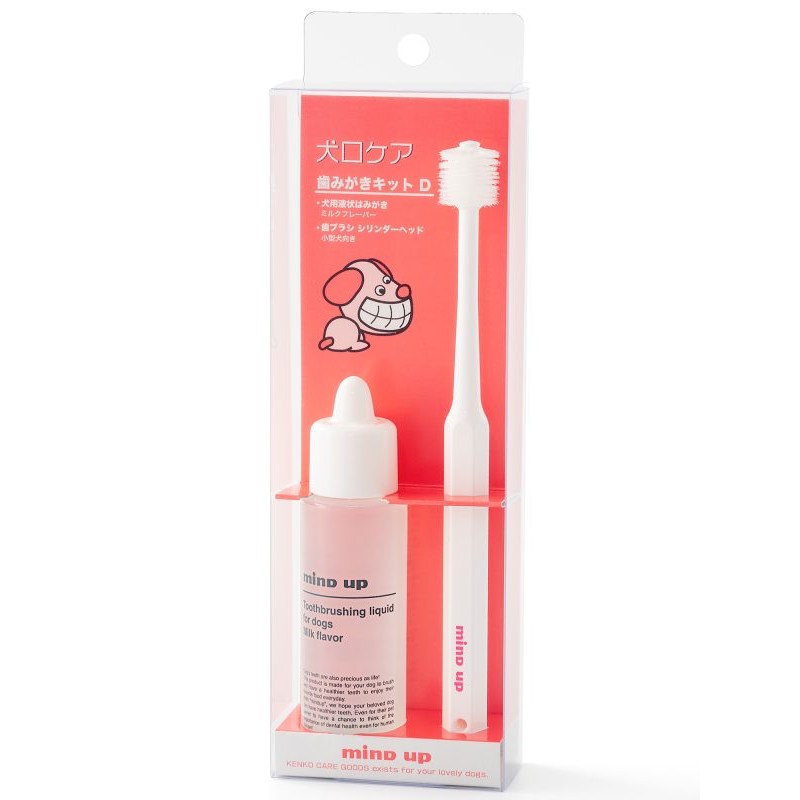 일본 마인드업 켄코케어 양치를 시작하는 강아지 양치키트, 1세트, 30ml 16,500원