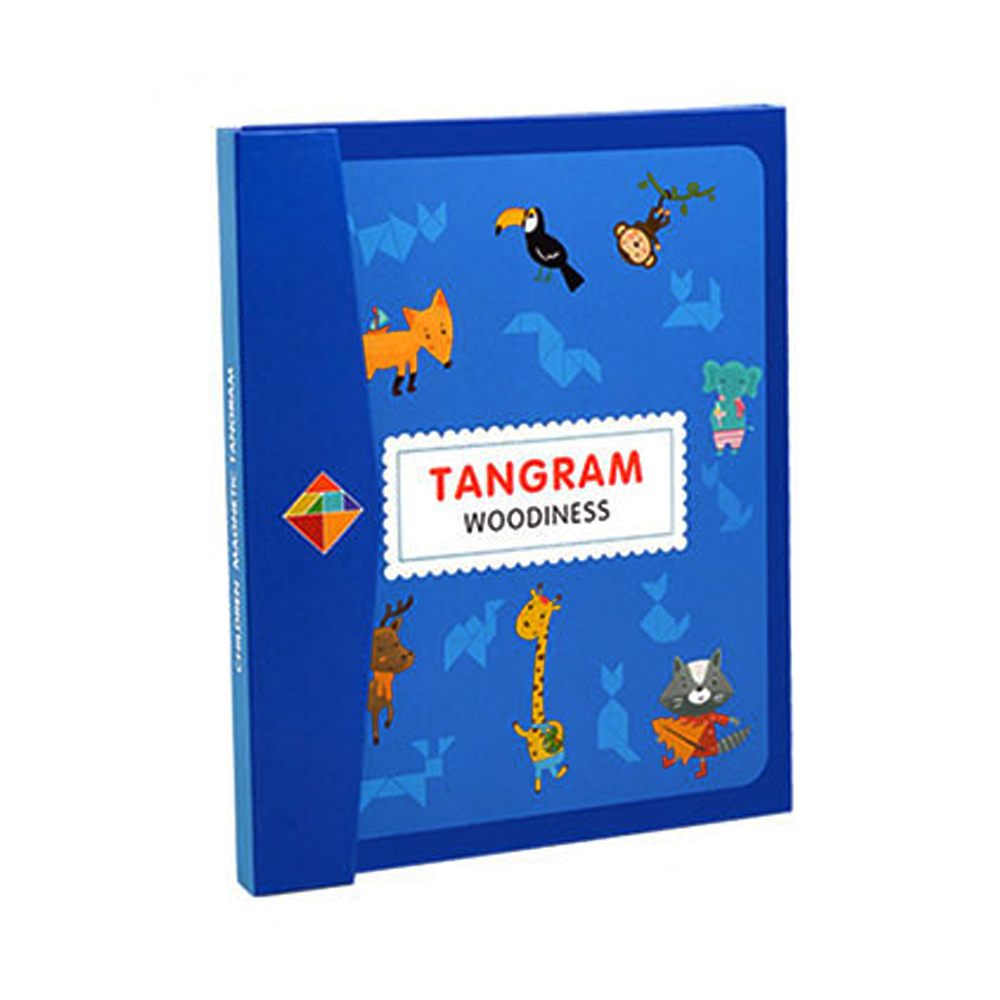 블루산업 어린이집 생일 답례품 단체 선물 유치원 구디백 유아 퍼즐 블록 장난감 자석 칠교 놀이 도안 세트 초등 교구 학습 단체 선물, G0025 칠교놀이_블루, 1개 3,200원