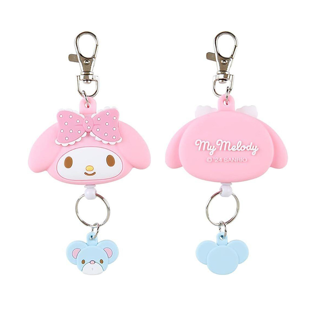 코코찌 일본 산리오 릴 키링 늘어나는 스트랩 키 홀더 사원증 교통카드 가방 고리 15,900원