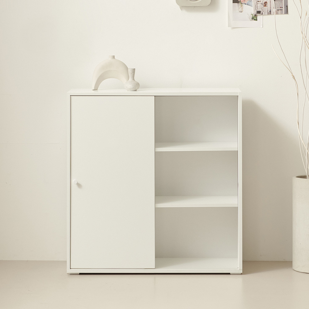 룸앤디 3단 일반형 스르륵 슬라이딩 수납장 76,800원