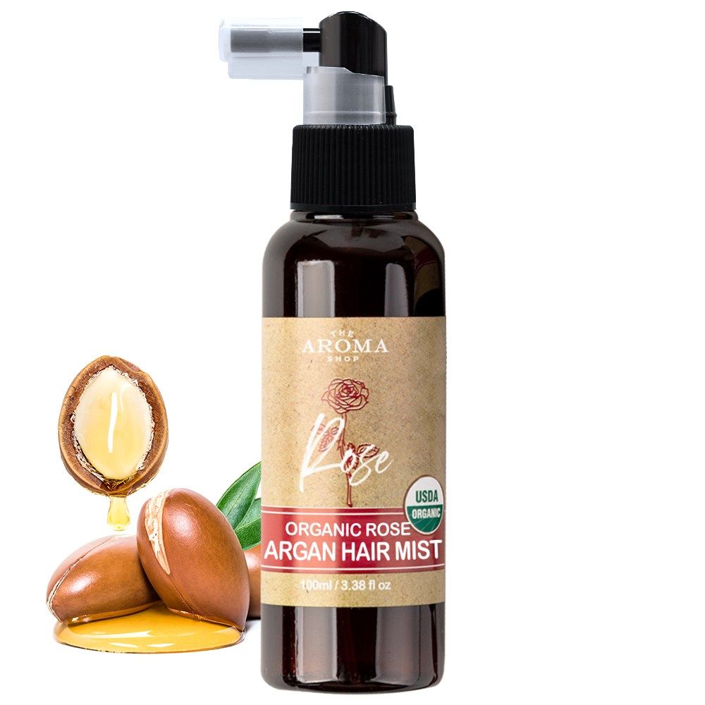 더아로마샵 로즈 아르간 헤어미스트 두피 쿨링 모발 정전기 헤어 토닉 케어, 1개, 100ml 17,870원
