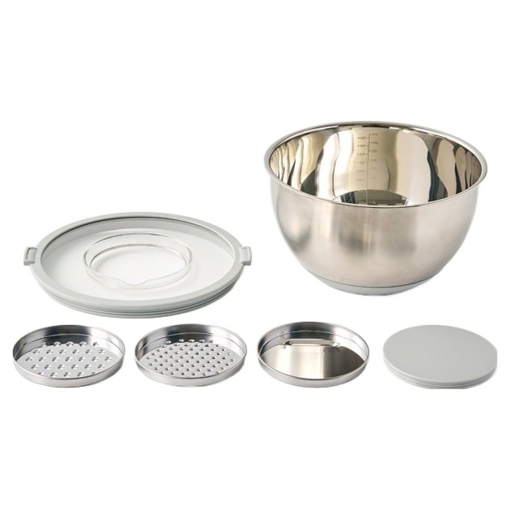 모던하우스 홈쿡준비 멀티강판 3종 + 뚜껑믹싱볼 세트 그레이 4.7L, 1세트 22,900원