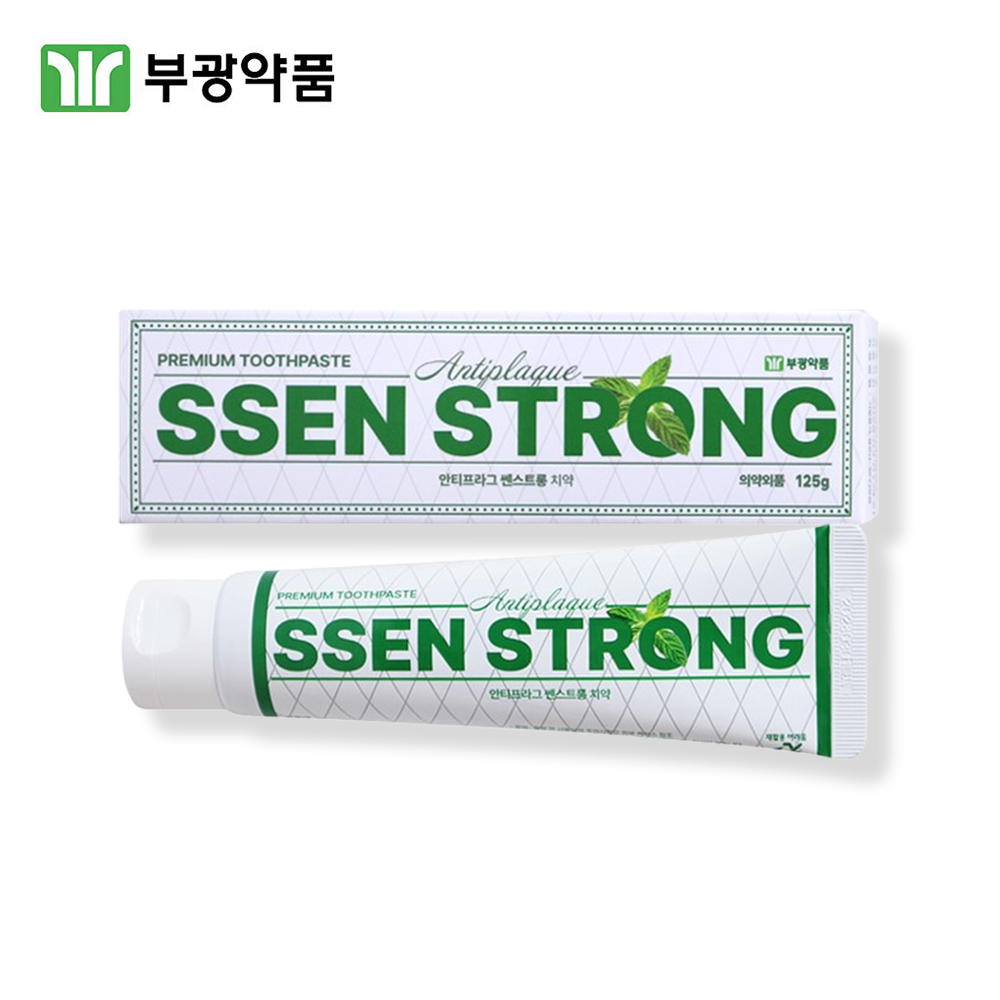 부광약품 안티프라그 쎈스트롱 치약 불소 구취 입냄새 제거 치약, 10개, 125g 33,100원