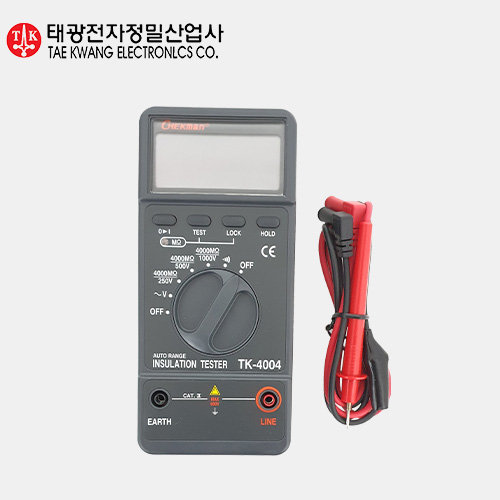 태광 디지털 절연저항계 TK-4004 공업용측정공구 절연저항테스터기 108,750원
