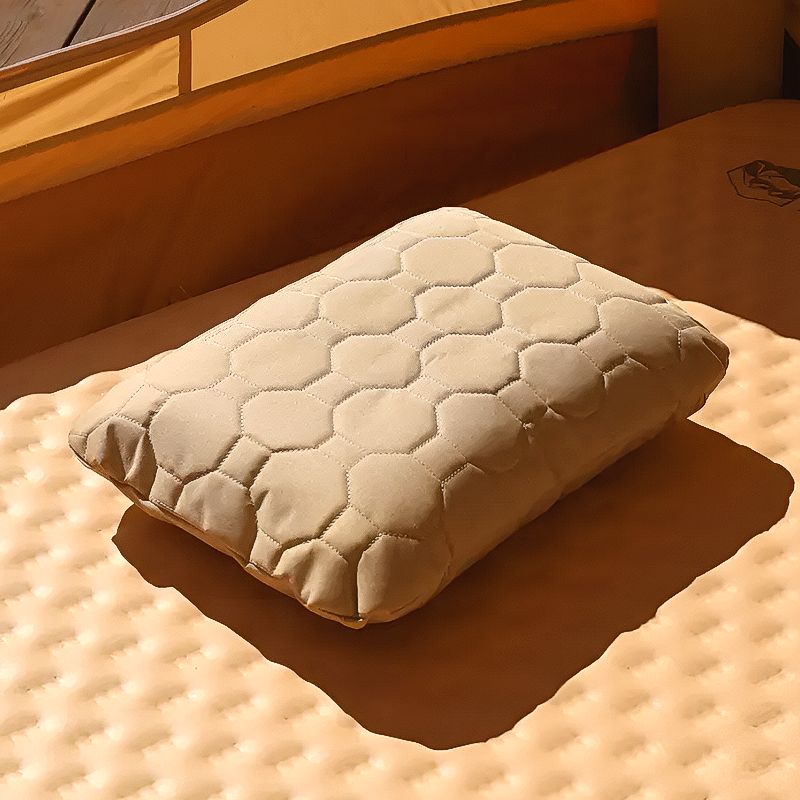 네츄럴캠프 에어베개 에어쿠션 캠핑용베개 야외용 휴대용_커버형, 1개, 베이지(Beige) 9,900원