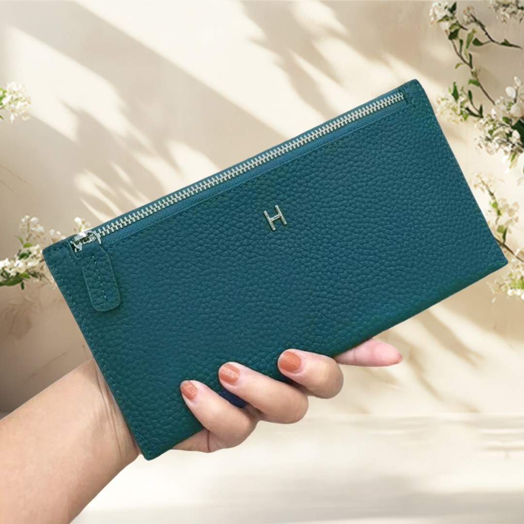 샤샤벨 프리미엄 소가죽 슬림 H 장지갑 고급 가죽 여성 요술 지갑 29,900원