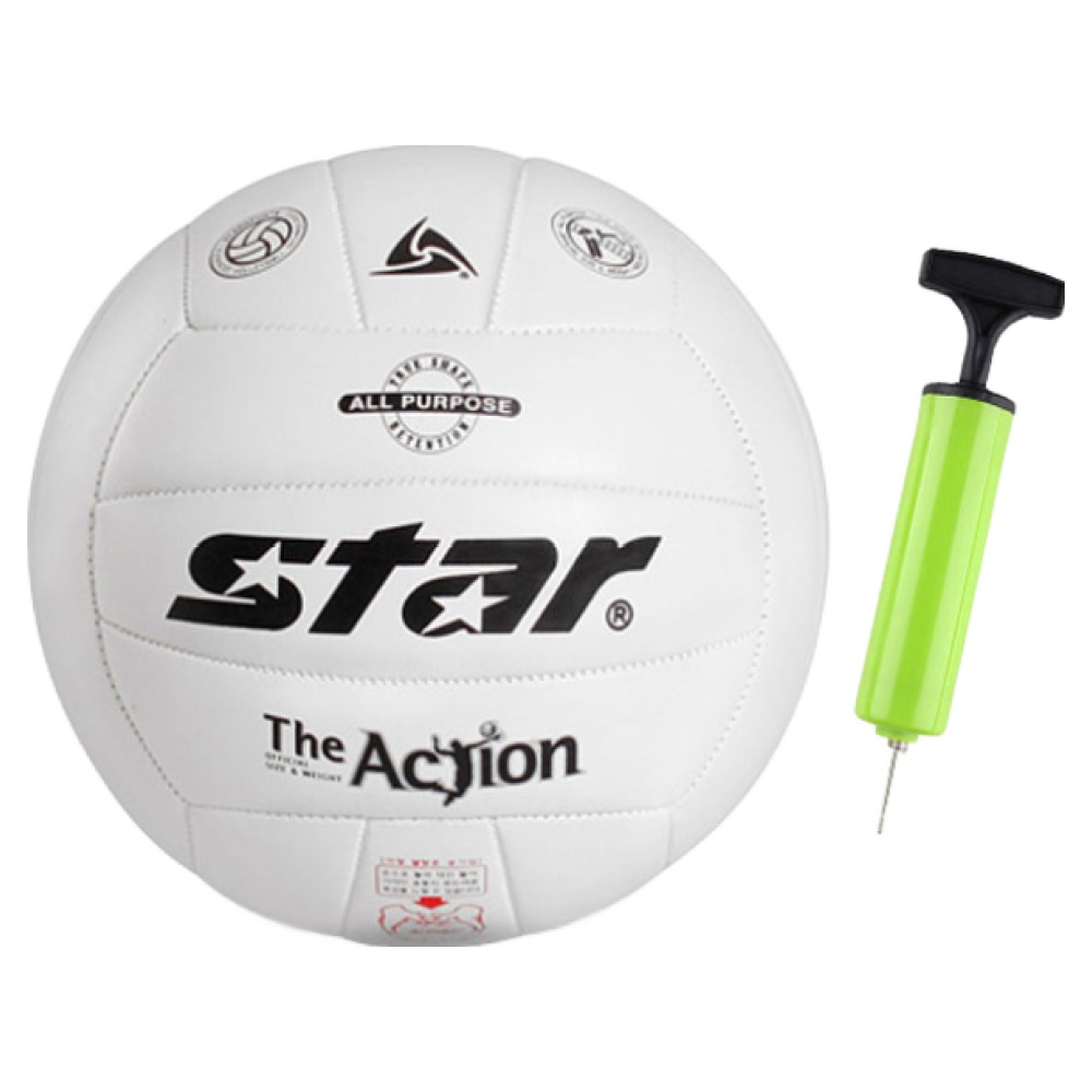 스타 배구공 더액션 VB635T + 투센 볼펌프 세트 16,900원