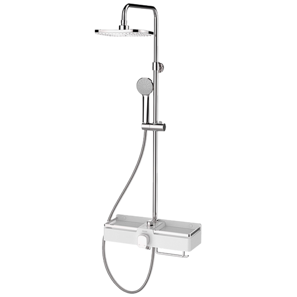 킴스코 선반형 해바라기 샤워기 3WAY 화이트 레인 샤워수전 욕실 욕조 5030-W3, 1개 125,870원