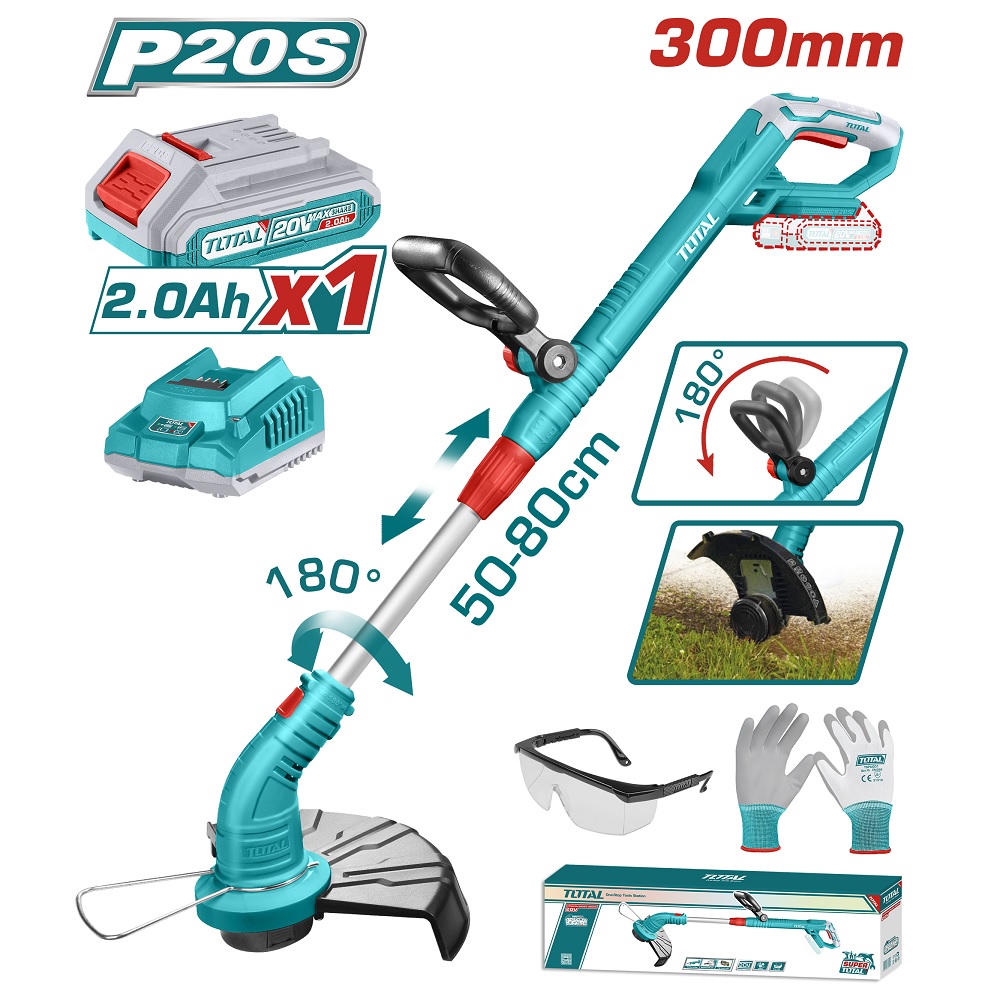 토탈전동 20V 충전 잔디 예초기 세트 배터리 충전기 사은품 TGTLI20301 144,500원