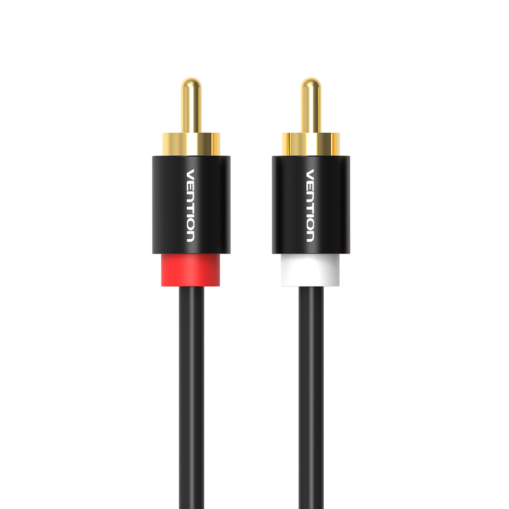 벤션 2RCA To 오디오 음향 케이블 1.5m, VAB-R06, 블랙 9,900원