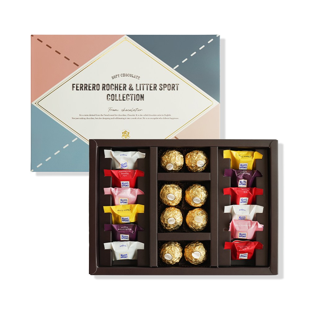 드림미당 소프트 초콜렛 페레로로쉐 리터스포트 컬렉션, 1개, 196g 19,900원