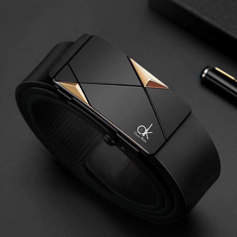 남성 캐주얼 비즈니스 벨트, 트렌드 패션 일상 벨트 7,880원